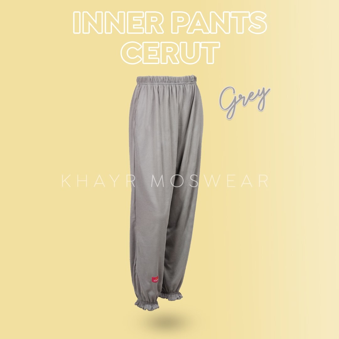 Inner Pants Cerut Grey 