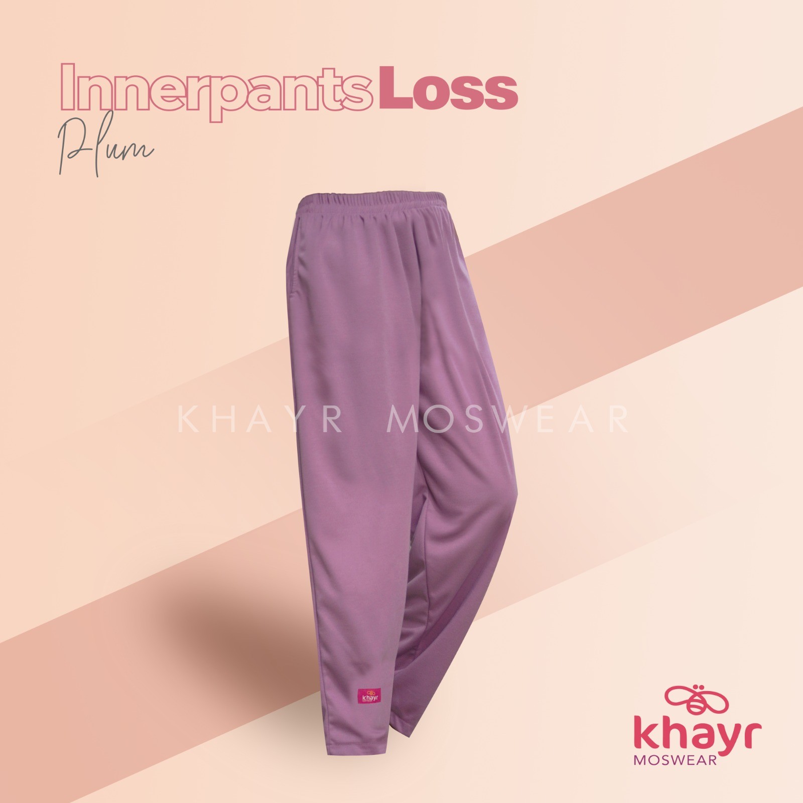 Inner Pants Loss Plum