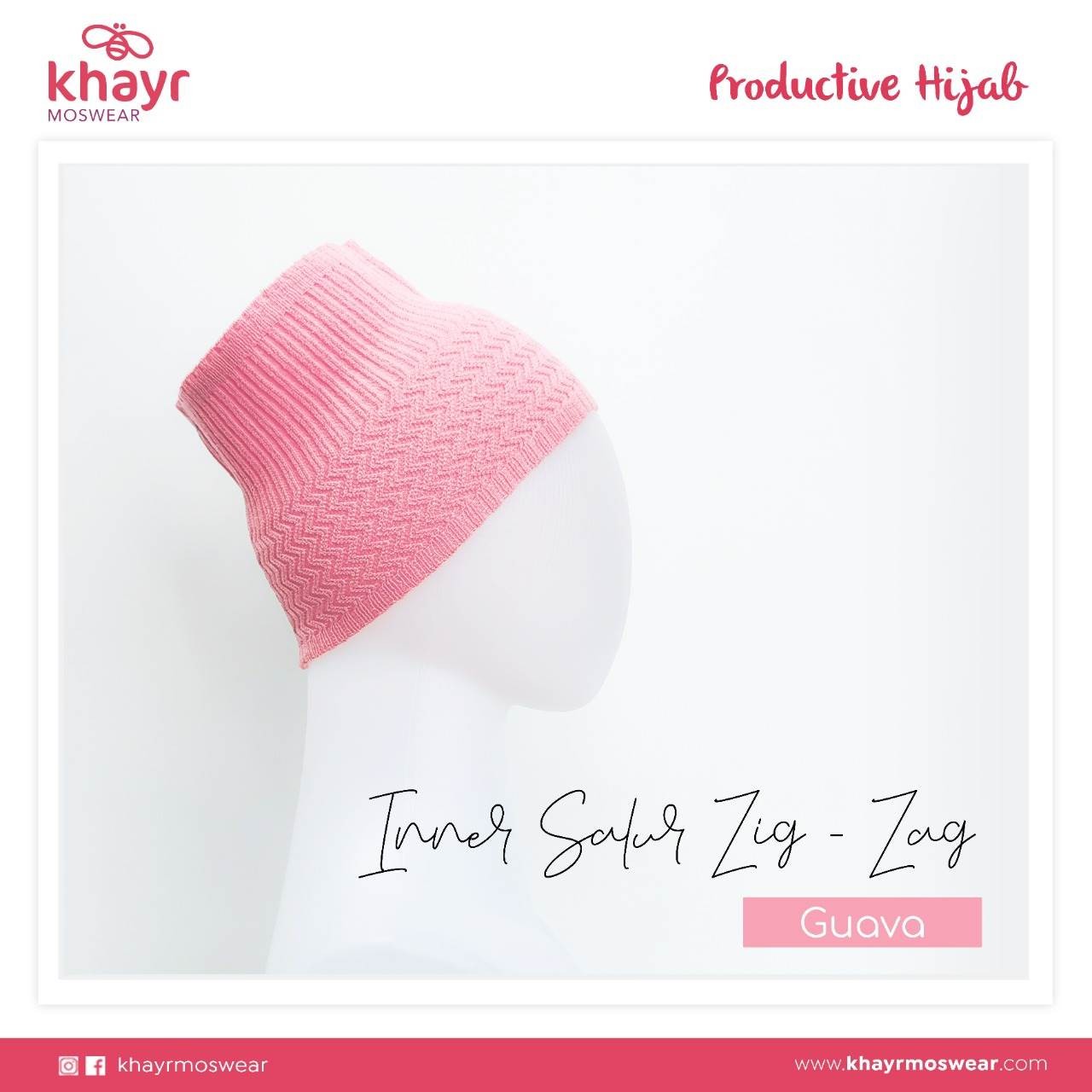 Inner Salur Zigzag Guava