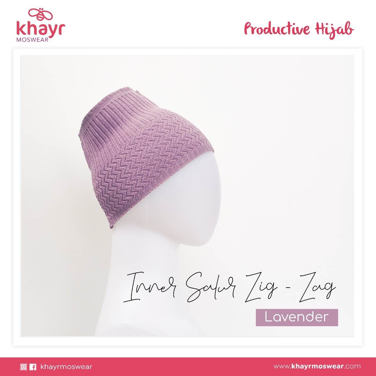 Inner Salur Zigzag Lavender