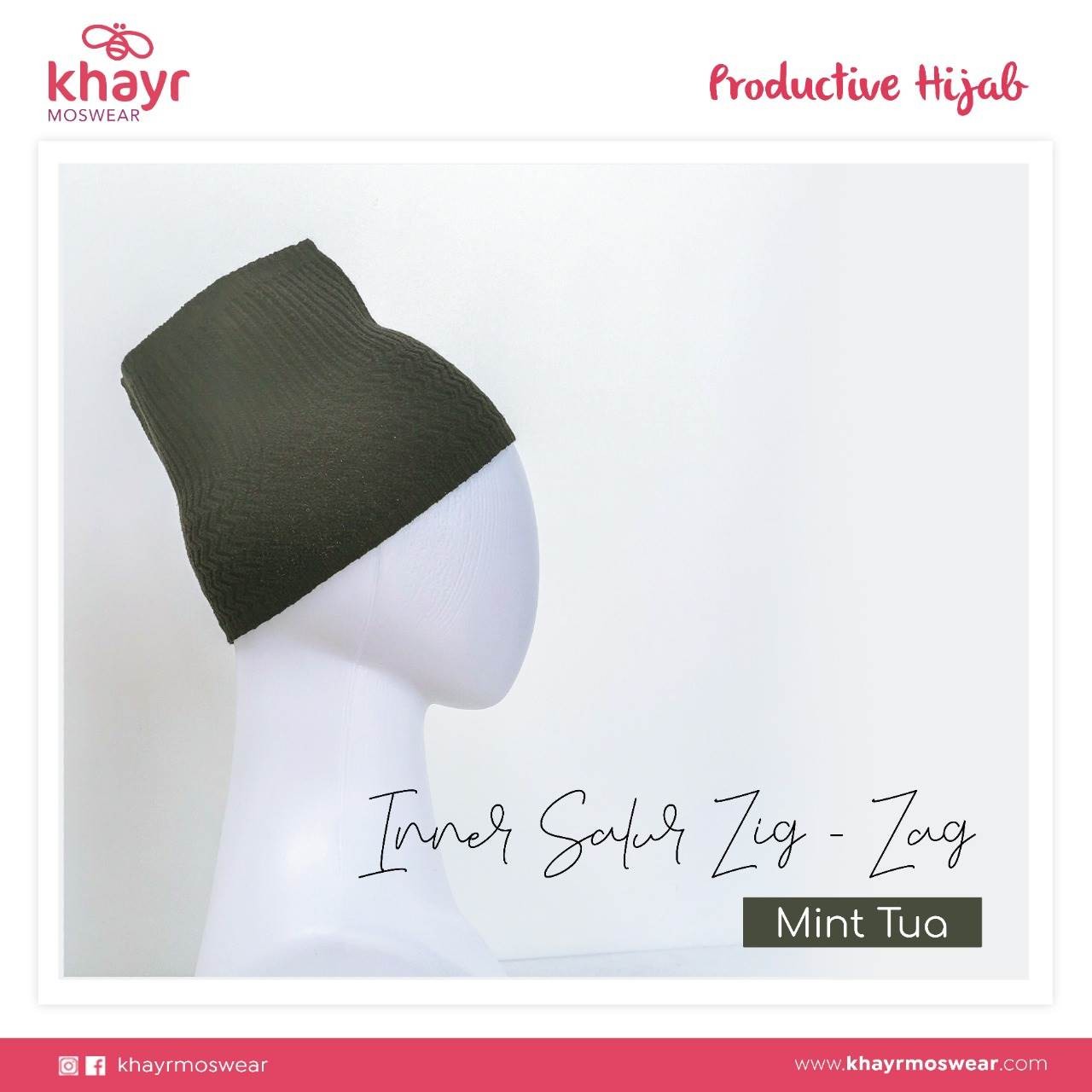 Inner Salur Zigzag Mint Tua