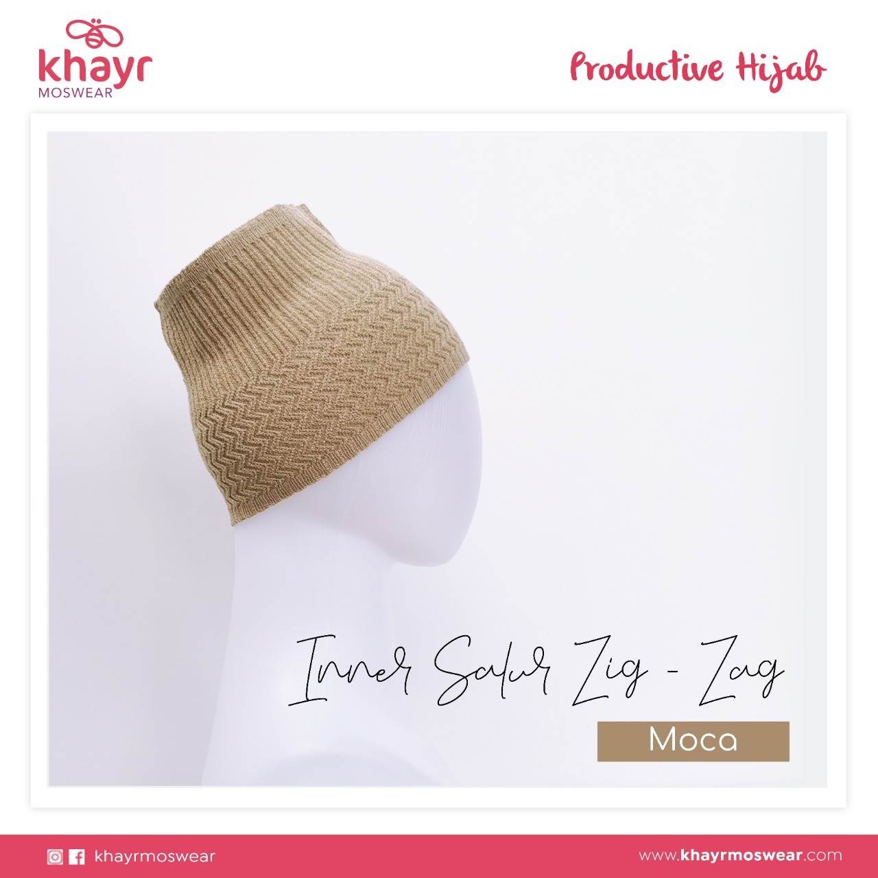 Inner Salur Zigzag Mocca