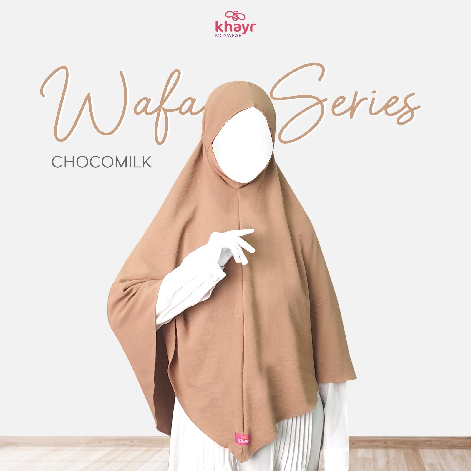 Khimar Wafa Coffe Milk