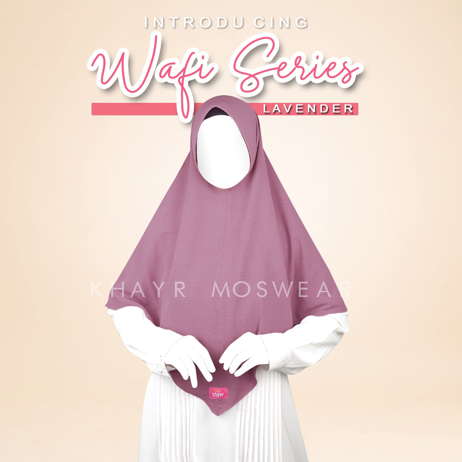 Khimar Wafi Lavender